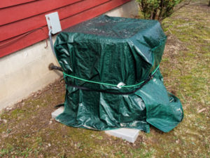 Diy Ac Unit Covered For Winter Shutterstock 187835375