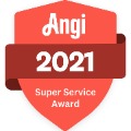 Angi's List Super service Award for 2021 logo